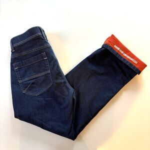 LL Bean Men’s 32x30 BeanFlex Fleece-Lined Classic Fit Jeans Straight Blue 298065